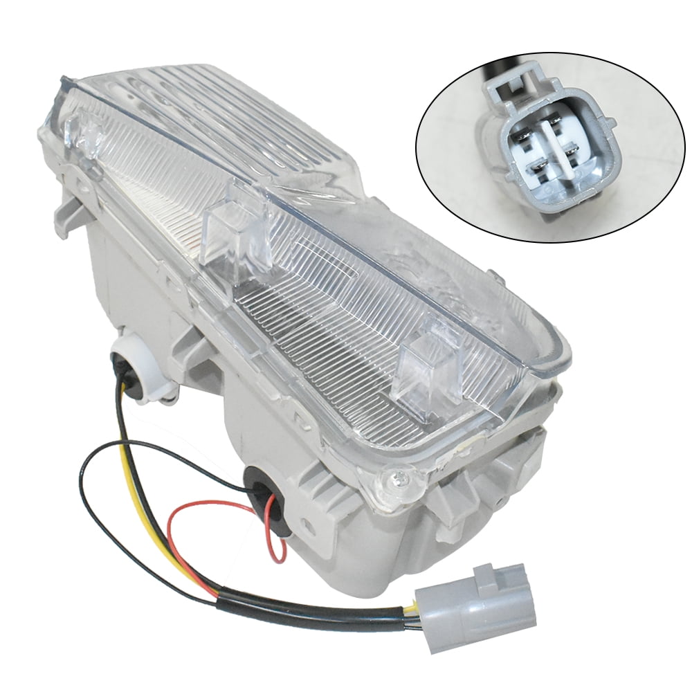 labwork 2Pcs DRL LED Fog Lights Assembly Replacement for 2010-2015 Toyota Prius Clear Lens Left+Right Side