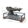 thumbnail image 3 of Desktop Waterfall Fountain Aquariums and Stones Ornament Home Office Decoration, 3 of 20