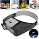 thumbnail image 4 of Magnificador de Montaje en la Cabeza, Lupa de Gafas Ergonómica Forma de la Diadema Ajustable Dirección Ajustable Dirección de Alto Brillo Para Reparar Para Leer, 4 of 7