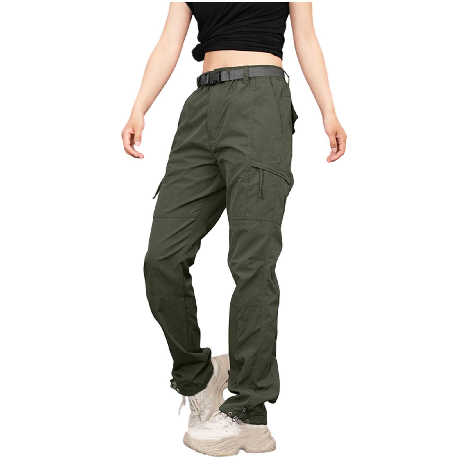 Womens Cargo Utility Work Hiking Army Military Multi Pockets  display picture 1