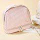 thumbnail image 3 of Estuche duradero para bolsa de maquillaje Colco Neceser de viaje Cierre de cremallera multifuncional Organizador de Gran Capacidad Soporte para brochas de maquillaje Rosado, 3 of 8