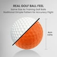 thumbnail image 6 of Golf Practice Balls Elastic Foam Soft Value 12 Pcs, Golf Training Ball Spone Dimpled Exercise Balls for Golf Swing Training Aids Home Office Indoor Outdoor Backyard, 6 of 8