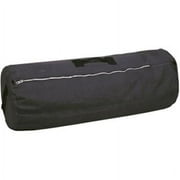 Stansport Zippered Canvas Deluxe Duffel Bag - Black Cotton, Adult