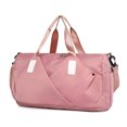 thumbnail image 3 of Bolsa De Ejercicios Bolsa De Ejercicios Oxford Fitness Bag Bolsas de gimnasio portátiles de gran capacidad para hombres y mujeres (rosa), 3 of 9