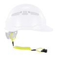 thumbnail image 1 of Cordón En Espiral Con Extremo De Abrazadera Diseño Sin Enganches Se Conecta Fácilmente A Herramientas De Casco O Objetos De Valor Pequeños Capacidad De Peso 2 Libras Ergodyne Squids 3158 Lime, 1 of 5