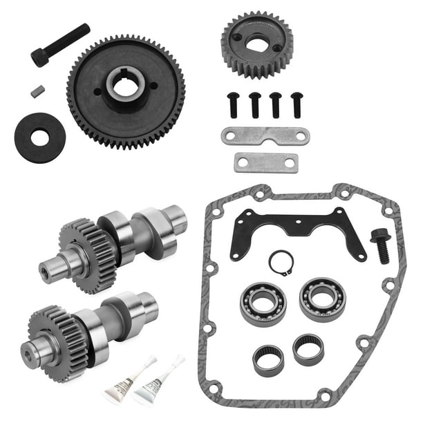 regeling ei assistent S&S Cycle 330-0432 635 High Output Gear Drive Camshaft Kit - Walmart.com