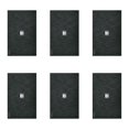 thumbnail image 1 of Placa Con 2 Apagadores De Escalera Y 1 Contacto Lucek FlatPack 6 negro, 1 of 4