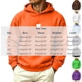 thumbnail image 3 of Turilly Hoodies Men Mid Weight Fleece Hoodie With Front Pocket Soft Casual Pullover Top, 3 of 6