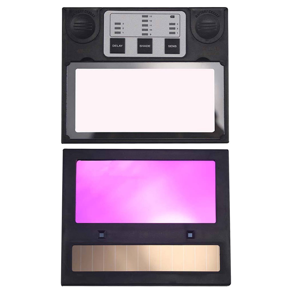 Zeiwohndc Solar Auto Darkening Welding Helmet Lens for Outdoor Welding Industry Prevent