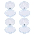 thumbnail image 1 of Shell Shaped Plastic Storage Box For Children DIY Activities Compact 4Pcs, 1 of 2