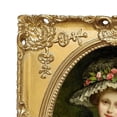 thumbnail image 3 of simhoa Carved Floral Antique Photo Frame Picture Frame Display for Wedding Decors, 3 of 3
