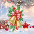 thumbnail image 2 of 5D diamantes pintura adornos hechos a mano DIY en forma especial taladro Navidad niños regalo FLhrweasw Nuevo, 2 of 9