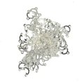 thumbnail image 4 of maskred Exquis Filigrane Connecteur 3 Trous Menuiser Bijoux Bricolage Résultats Argent Blanc 1Set, 4 of 4