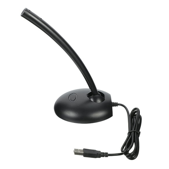 UPOUART USB Mic Black Modern for Studio Vocals and Karaoke 1Pack Back to School