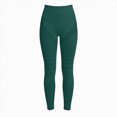 thumbnail image 5 of NOLDARES Women Anti Cellulite 3D Leggings Butt Lifting Compression Legging High Waisted Tummy Control Gym Yoga Pants(L016-Dark Green), 5 of 8