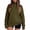 Army Green, variant on Women’s Oversized Turtleneck Cable Knit Sweater Long Sleeve Pullover Top Black XL
