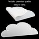 thumbnail image 4 of Tapete para comida para mascotas, tapete de alimentación para perros y gatos, almohadilla de silicona de primera calidad, mantel individual antideslizante impermeable para cuenco (blanco), 4 of 5