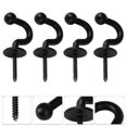 thumbnail image 4 of 4pcs Curtain Hooks Modern Simple Durable Hanging Hooks Wall Hooks Metal Hanger For Hotel Office (ruipei), 4 of 5