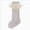 Grey * Socks, variant on Ruffle Crew Socks,Cute Floral Frilly Socks Girls,Casual Turn Cuff Soft Crew Socks for Baby to Toddler Girls 0-12 Months 1T 2T 3T 4T 5T Kids