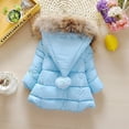 thumbnail image 5 of Esaierr Baby Boys Girls Winter Snowsuit Coat Toddler Kids Warm Jacket with Hooded Newborn Cotton Jacket Outerwear Top for 9M-9Y, 5 of 5