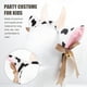 thumbnail image 3 of BRIGHTFUFU 1 Conjunto de la banda de peluche de felpa de ganado lechero Juego de cola para la fiesta Cosplay Accesorio, 3 of 7