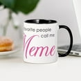 thumbnail image 4 of CafePress - Favorite People Call Me Meme Mug - 11 oz Ceramic Mug - Novelty Coffee Tea Cup, 4 of 6