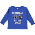 thumbnail image 3 of Inktastic Grandpa Little Racer Car Racing Boys Long Sleeve Toddler T-Shirt, 3 of 5