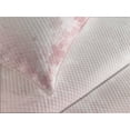 thumbnail image 4 of Ambesonne Pink Quilted Bedspread Set 3 Pcs, Cherry Blossom Floral Art, Queen Size, Pink, 4 of 5