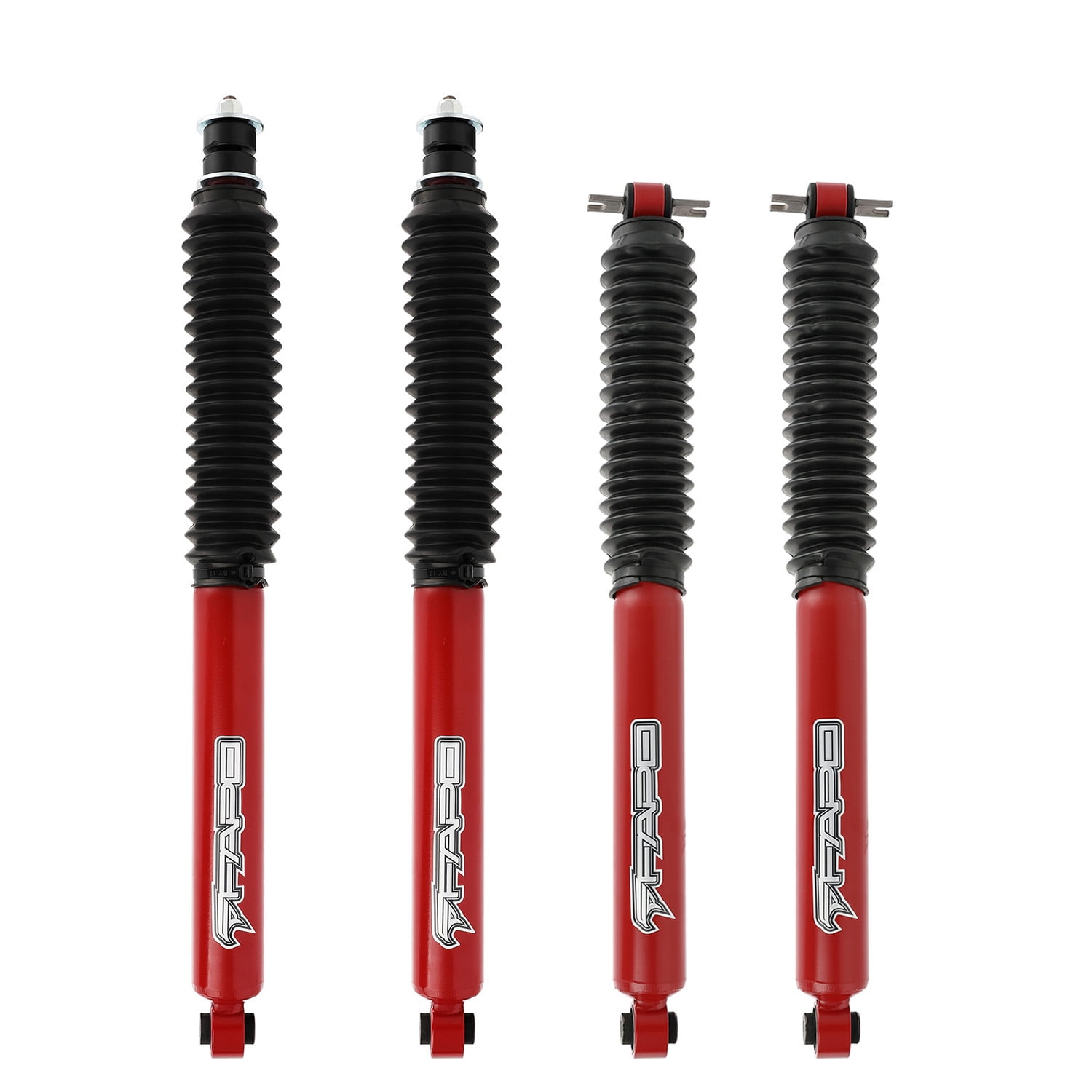 FAPO SHOCK Front and Rear Shock Absorbers P1 series Compatible With Jeep Wrangler JK 2007-2018 3-4.5" Lift