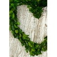 thumbnail image 3 of 6 Pieces of Boxwood Wreath Heart Preserved 9 inches, 3 of 3