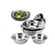 thumbnail image 1 of Set Ensaladera Tazon Acero Inoxidable Cocina 16cm 3pzs Xtellar Plateado, 1 of 4