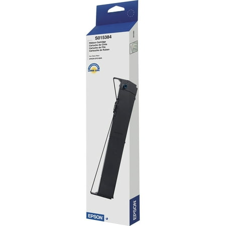 Epson 7753 Black Ribbon - Epson, EPSS015384, S015384 Fabric Ribbon, 1 Each