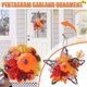thumbnail image 2 of Maojin Decoración de Halloween Decoraciones de Halloween Colgante de Pared de Cinco Estrellas de Halloween Decoración de Flores Artificiales Adornos de Guirnalda(Buy 2 Get 1 Free), 2 of 8