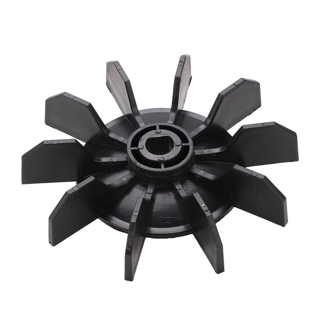 1Pcs Air Compressor Fan Blade Replacement Waterproof Super Quiet 0.5" Inner Bore 10 Impeller Direct On Line Motor 14Mm Shaft
