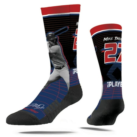 

Strideline Mike Trout Los Angeles Angels Synthwave Premium Full Sub Crew Socks
