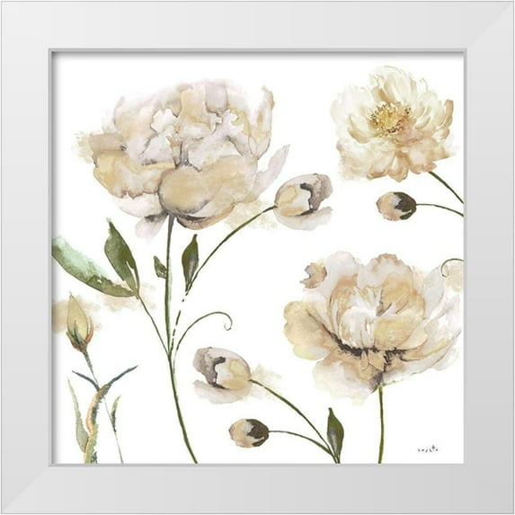 Sophie 6 12x12 White Modern Wood Framed Museum Art Print Titled - Brittany I