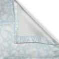 thumbnail image 6 of Ambesonne Cartoon Grommet Curtain, Hearts Teddy Bears Clothes, 50" x 63", Pale Blue and White, 6 of 6