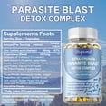 thumbnail image 7 of Parasite Blast Detox Complex - with Wormwood, Black Walnut Hull, Clove - Supports Gut Health - 120 Capsules, 7 of 7