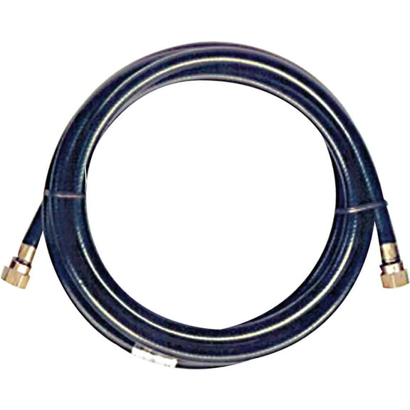 Trident Marine 1014-3838-180 L.P. Gas Supply Line Hose, 15', Brass Fittings