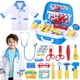 thumbnail image 1 of Kit de Doctor para Niñas GIFTINBOX Rosa con Disfraz 3-6 Años, 1 of 8