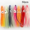 thumbnail image 1 of Soft Simulation Fishing Lures Night Lights Colored Bait Octopus Squid Fishing, 1 of 8