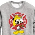 thumbnail image 3 of Disney - Firefighter Mickey - Fire Dept. At Your Service - Toddler & Youth Crewneck Fleece Sweatshirt, 3 of 5