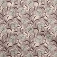 thumbnail image 1 of oneOone Cotton Jersey Brown Fabric Floral Retro Sewing Material Print Fabric By The Yard 58 Inch Wide, 1 of 5
