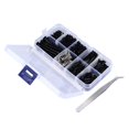 thumbnail image 4 of Kit de Tornillos para Guitarra Juego Surtido de Tornillos para Guitarra Livianos Surtido de Tornillos para Puente con Resorte de Hierro Accesorio para Instrumentos para ANGGREK Otros, 4 of 8