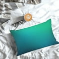 thumbnail image 5 of Vsdgher Green Turquoise Teal Pillow Cases, Pillow Covers - suit sofa or office-14"x20", 5 of 6