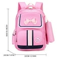 thumbnail image 2 of Girls Backpack Ergonomic Big Capacity Breathable Student Backpack School Bookbag, 2 of 3
