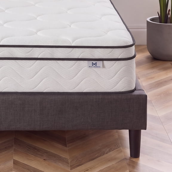 Vumece Twin Size Mattress, 12 inch Hybrid Memory Foam Mattress in a Box, Individual Pocket Spring, Medium Firm, CertiPUR-US