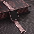 thumbnail image 6 of Antank Watch Strap for Apple Watch Series 4 5 6 SESE Women Bling Bracelet Metal Wrist Band with Protective Case Compatible with Apple Watch Band 40 mm, 6 of 10