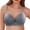 Grey, variant on Soft Intention Jelly Wireless Bra Comfort Soft No Underwire Bra Seamless Push Up for Sister Regular & Plus Size