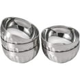 thumbnail image 1 of Stainless Steel Bowls Double-Walled Insulated Snack Ice Cream Rice Multipurpose And Easy To Clean Set Of 1, 1 of 7